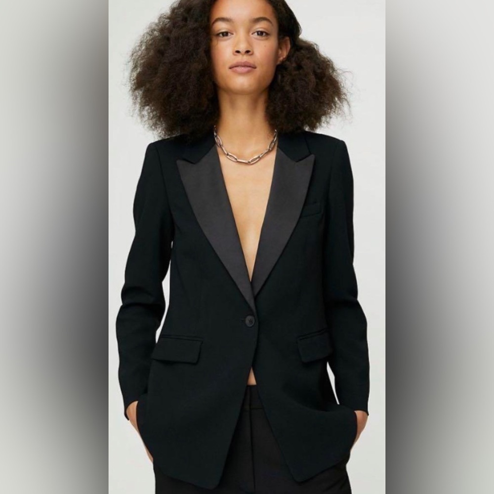 Aritzia Babaton Yates Tuxedo Blazer